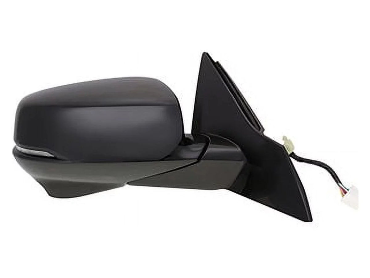 Right Passenger Sizeide Power Mirror - Paint to Match - with Heated Glass, Turn Sizeignal, Manual Folding, and Camera - Compatible with 2017 Honda Accord (Except Hybrid)
