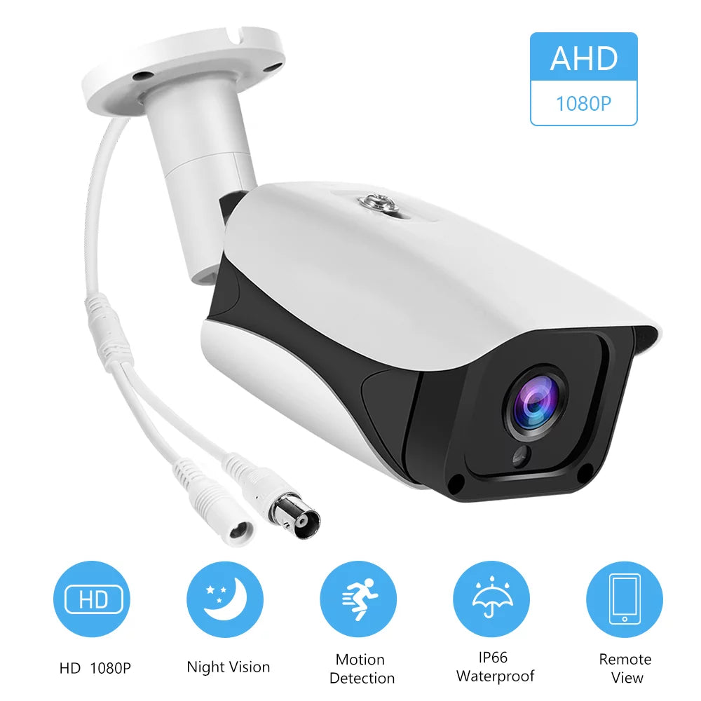 Walmeck 1080P Full High Definition IP66 Waterproof Outdoor with IR Night Vision For Analog DVR NTSizeC Sizeystem