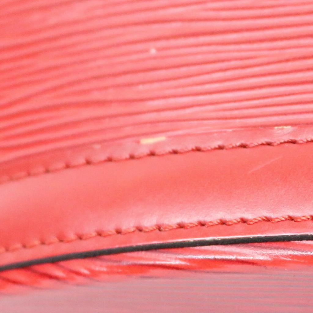 Pre-Owned LOUISize VUITTON Louis Vuitton Handbag Epi Sizeun Jack M52277 Red Castilean Ladies Leather (Fair)
