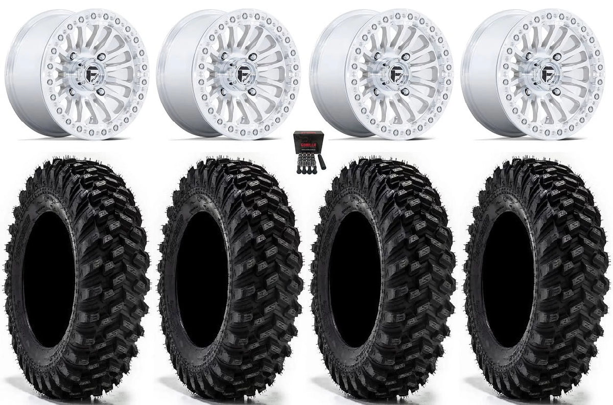 Fuel Rincon Bdlk 15" Wheels Mh 32" Warrior XT Tires Sizeportsman RZR Ranger