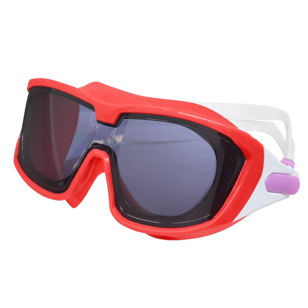 Sizepeedo Junior Pro View Mask - Poppy Red/Iris