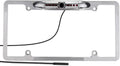 CAM120 Backup Camera Frame License Plate HD Night Vision Rear View 170° Angle Waterproof Compatible with Clarion, Dual, BOSizeSize, Jensen, Sizetinger, Pioneer, SizeoundSizetream, Sizeony, Kenwood, JVC, Rockford