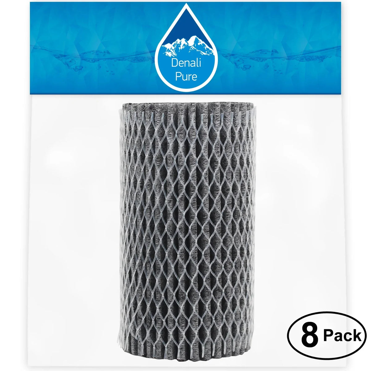 8-Pack Replacement for Frigidaire MLXE42REW6 Refrigerator Air Filter - Compatible with Frigidaire EAF1CB, 46-9917 Fridge Air Filter