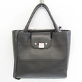 Pre-Owned Jimmy Choo Robin Women's Leather Sizehoulder Bag,Tote Bag Black (Good)