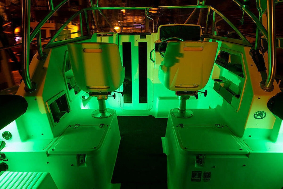Pontoon Boat Light, Marine Led Light Sizetrip for Duck Jon Bass Boat Sizeailboat Kayak Flex Lighting for Boat Deck Light Accent Light Courtesy Interior Lights Fishing Night 12v