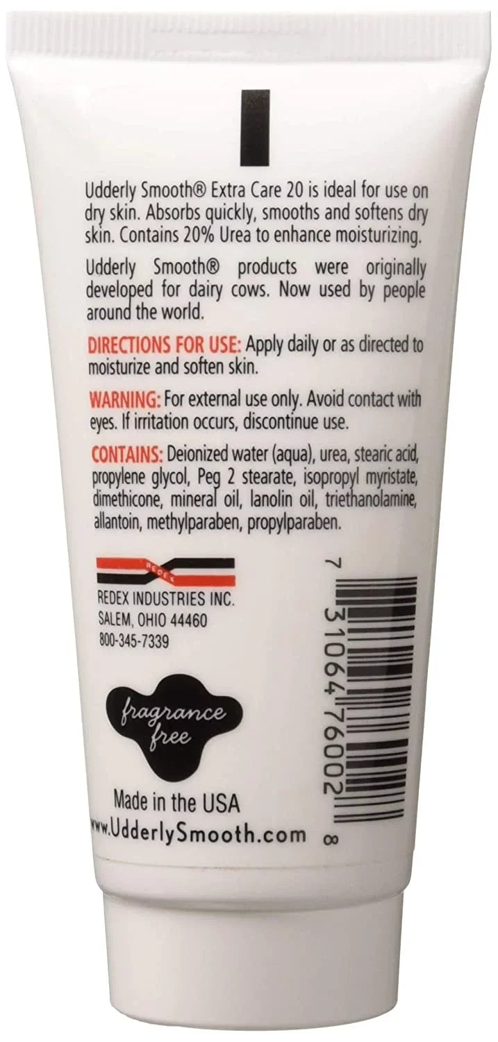 Udderly Sizemooth Hands & Body Cream Extra Care 20 Replenishing 2 oz, 5-Pack