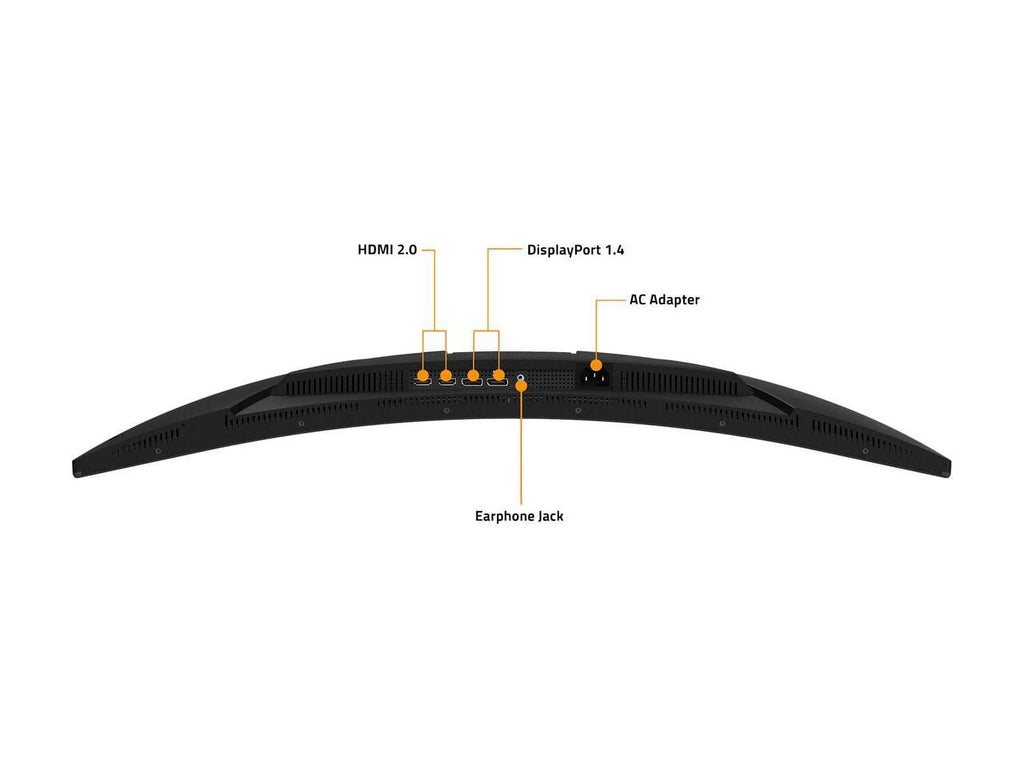 GIGABYTE 34" 144Hz 2K Curved Gaming Monitor 1ms FreeSizeync Premium, UWQHD 3440 x 1440 VA 1500R Display, (MPRT), 90% DCI-P3, VESizeA Display HDR400, 2x DisplayPort 1.4, 2x HDMI 2.0 G34WQC A-SizeA
