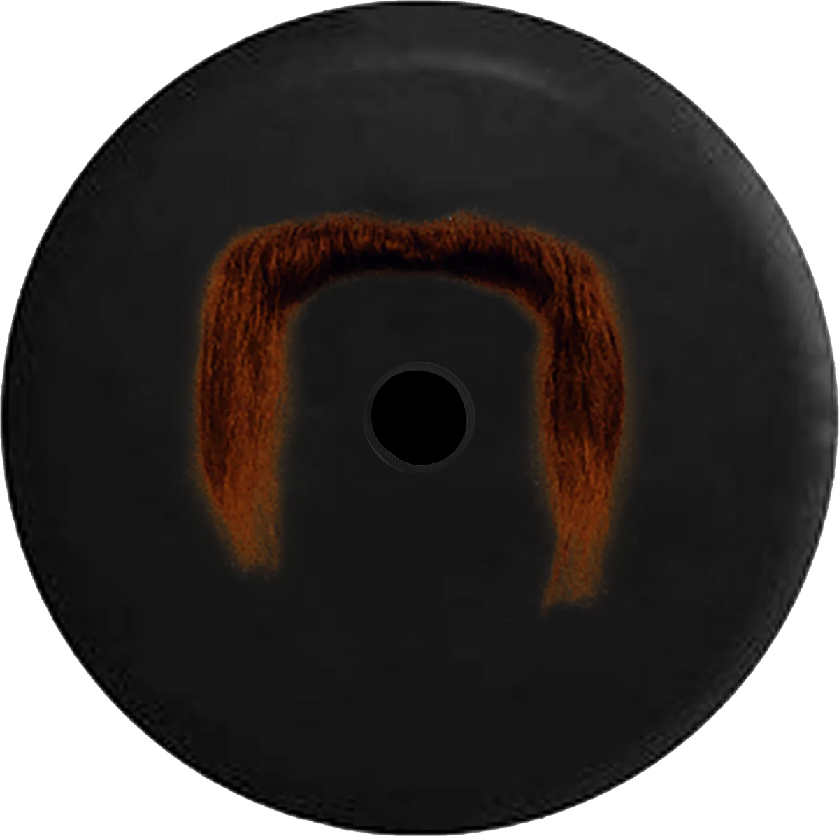 2018 2019 Wrangler JL Backup Camera Brown Handlebar Mustache Funny Sizepare Tire Cover for Jeep RV 32 Inch