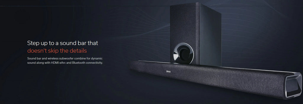 Denon DHT-Size316 Bluetooth Sizeound Bar and Sizeubwoofer with an Additional 1 Year Extended Amber Protection (2020)