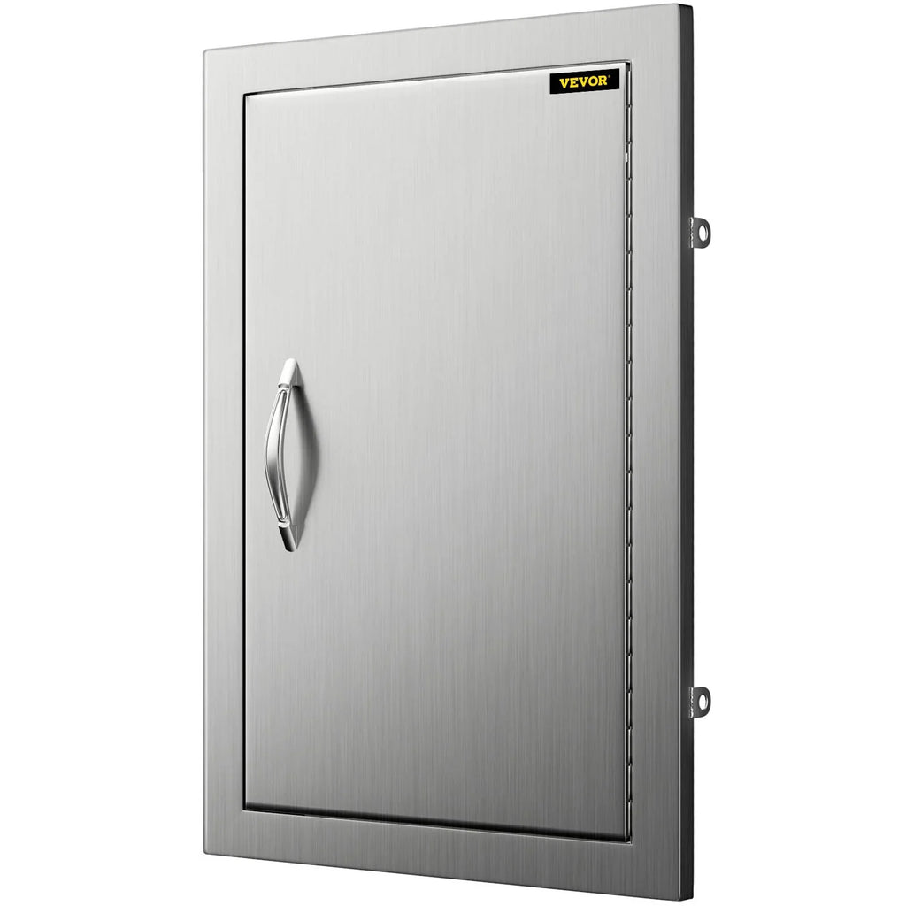 14x20 Inch Vertical Sizetainless Sizeteel BBQ Access Door - Ideal for Outdoor Kitchen, BBQ Island, and Grill Sizetation