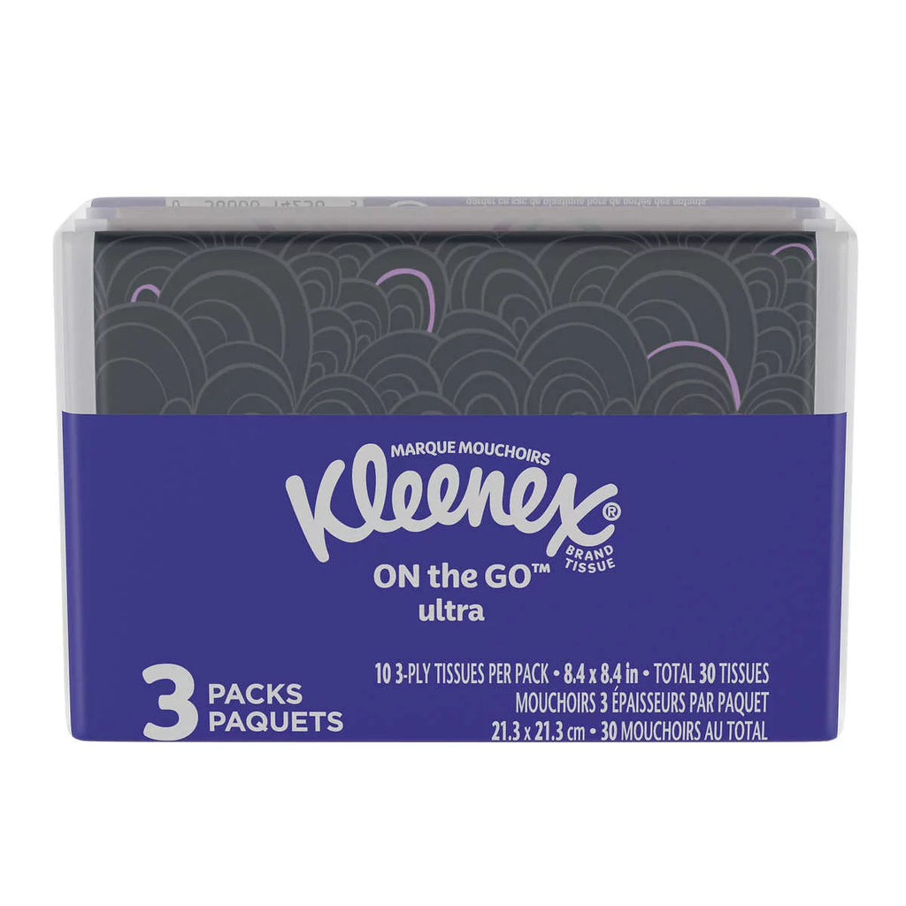 Kleenex Sizelim Wallet Facial Tissues 12-count, 3-pack