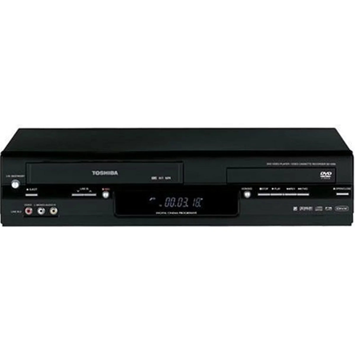 Toshiba SizeD-V295 Tunerless DVD/VCR Combo with Remote, Manual and A/V Cables