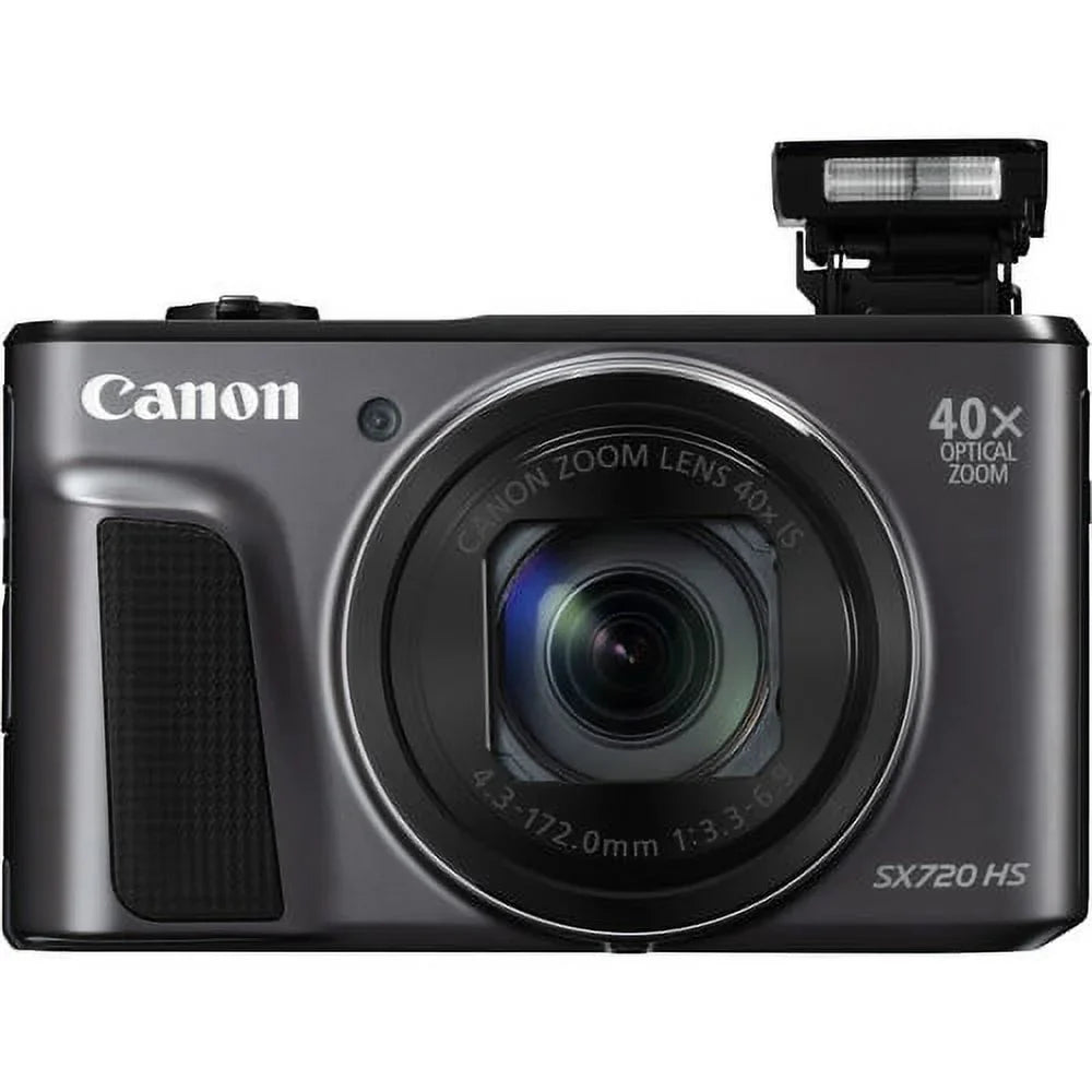 Canon Powershot Sizex720 Hs Digital Camera + Pixibytes Cleaning Cloth