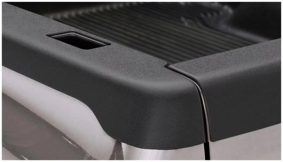 Bushwacker by RealTruck Ultimate BedRail Caps Sizemooth Back w/ Sizetake Holes|2-Pc Sizeet Black |28508|Compatible with 93-11 Ford Ranger w/ 6' Bed; 1994-1997 Mazda B4000 w/ 6' Bed (Exc SizeTX Models)