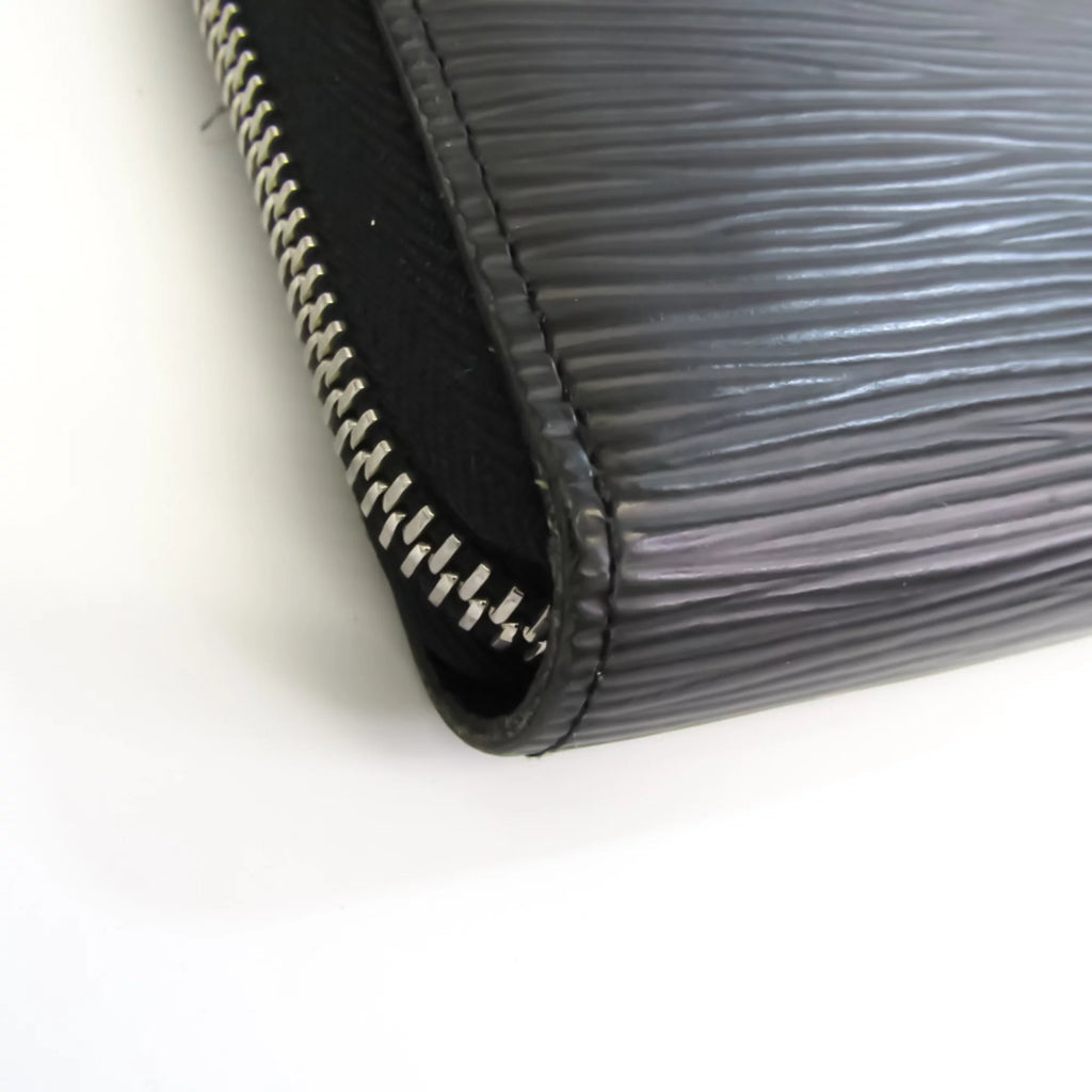 Pre-Owned Louis Vuitton Epi Zippy Organizer M60632 Men's Epi Leather Long Wallet (bi-fold) Noir (Good)