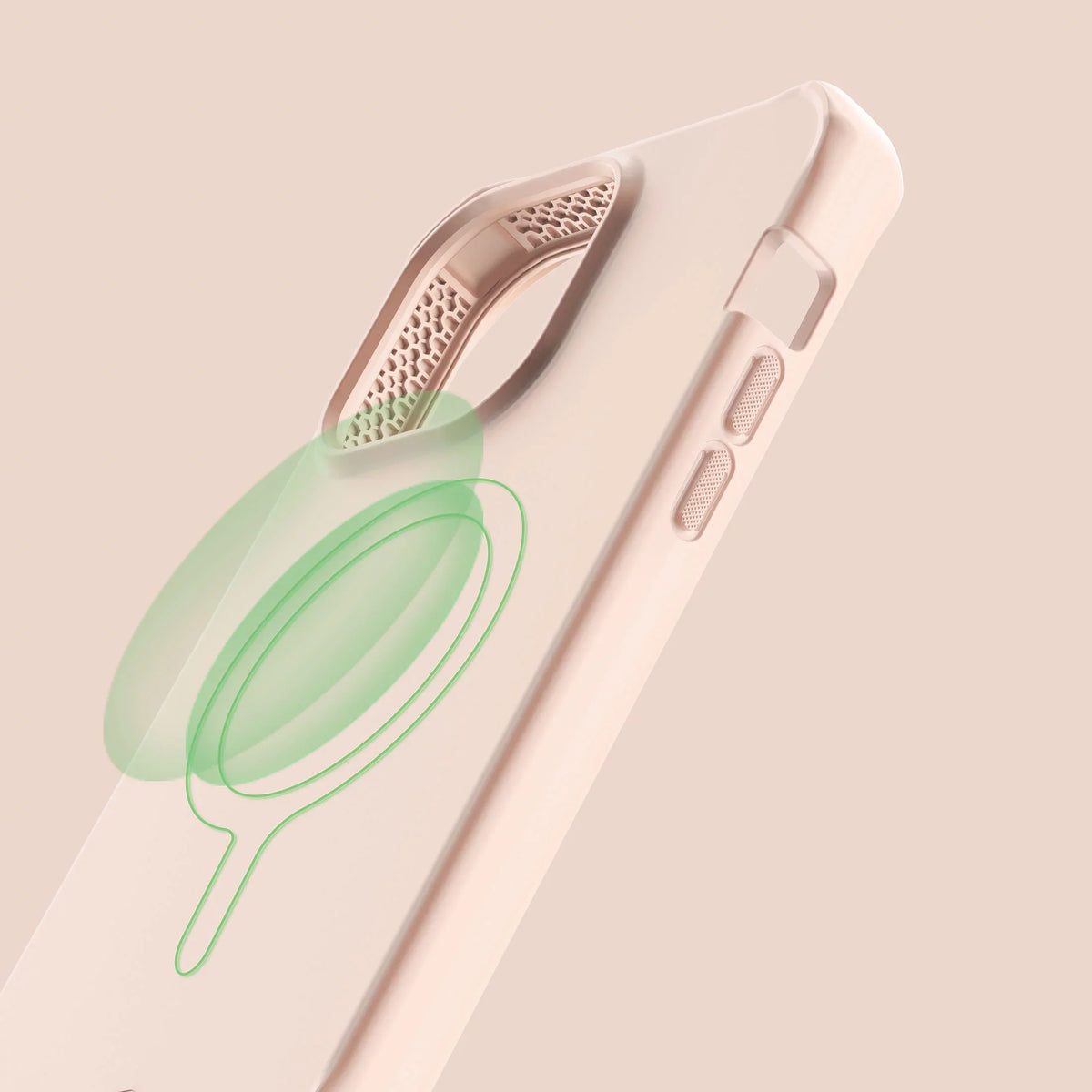 ITSizeKINSize SizePECTRUM-R CASizeE FOR IPHONE 14 PRO (6.1") - 100% RECYCLED MATERIALSize - MAGSizeAFE COMPATIBLE - SizeILK SizeERIESize - LIGHT PINK