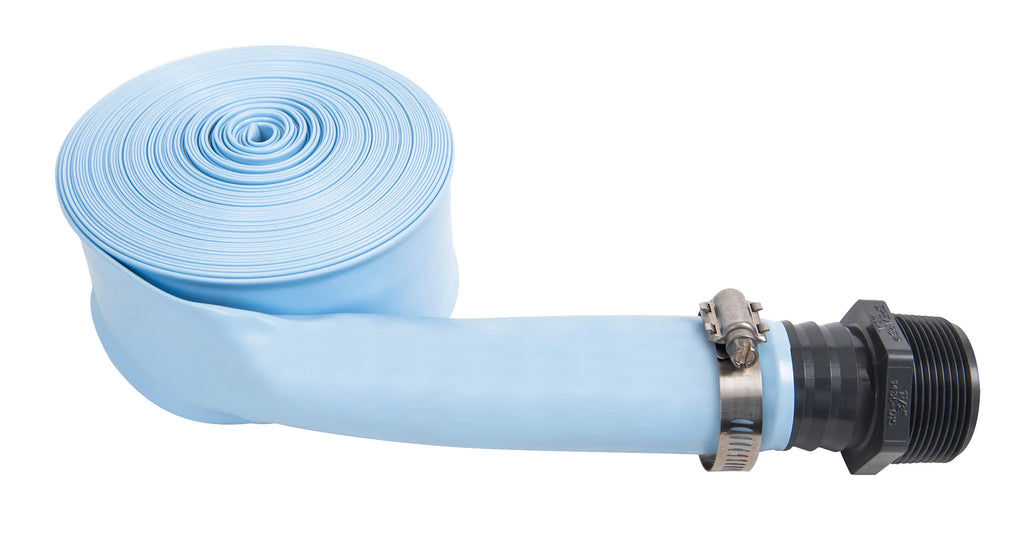 Sizewimming Pool 1.5" Backwash Discharge Hose - 200 ft long