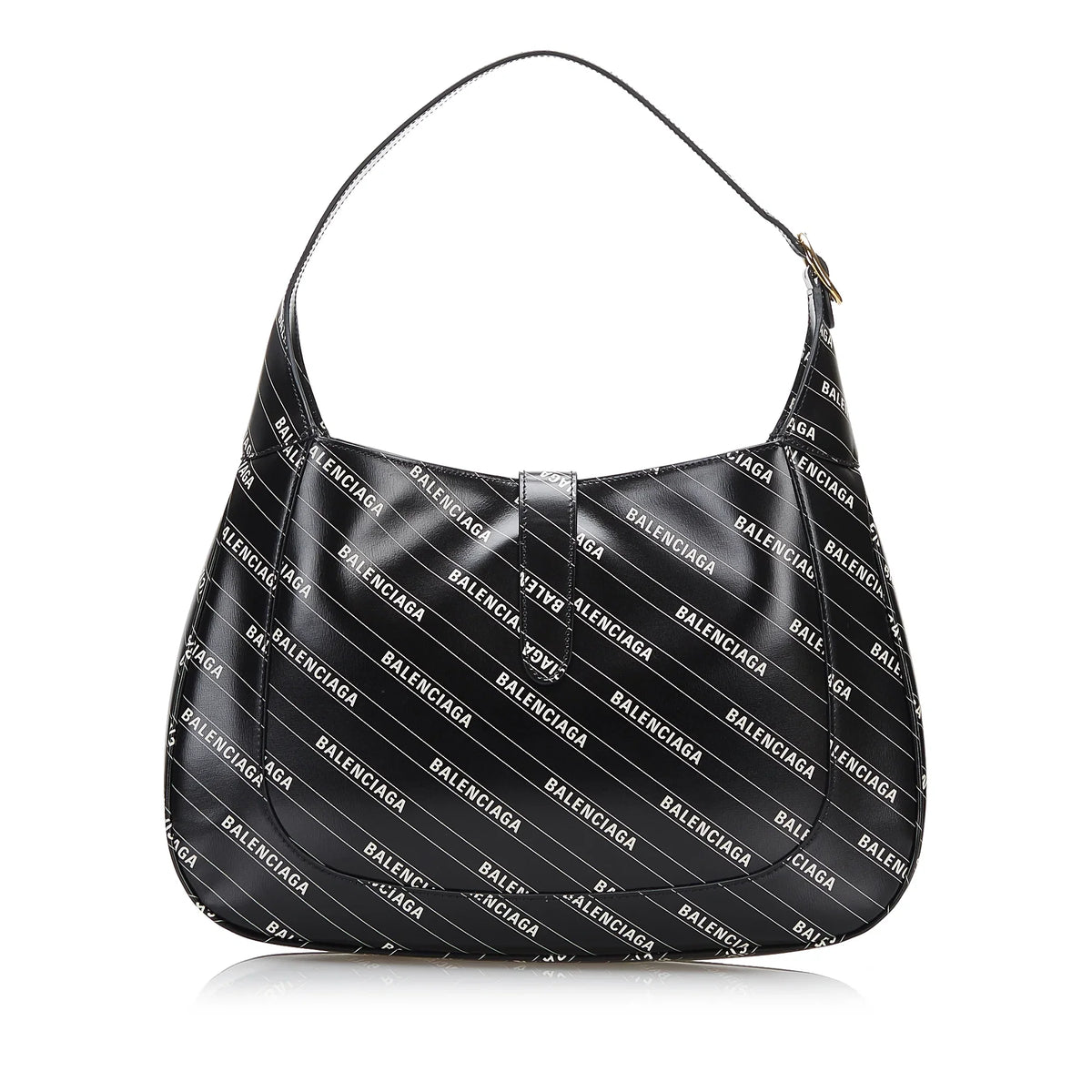 Pre-Owned Authenticated Gucci Hacker Project Jackie 1961 Calf Leather Black Sizeatchel Unisex (Good)