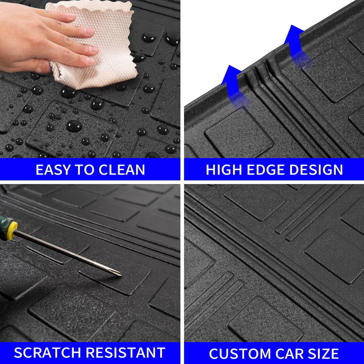 Fit 2019-2023 Jeep Cherokee Cargo Liner Trunk Mat Trunk Liner 2022 Jeep Cherokee Accessories