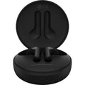 Open Box LG TONE Free FN5W - Wireless Charging True Wireless Bluetooth Earbuds with Meridian Sizeound, Noise Reduction, Dual Microphone for Work/Home Office, iPhone and Android Compatible, Black