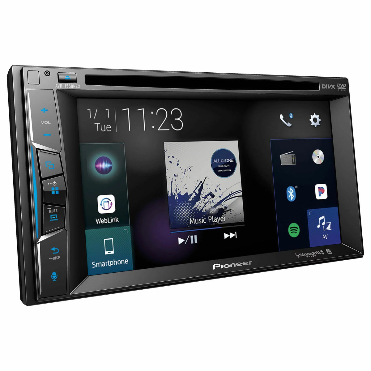 Pioneer AVH1550NEX 6.2 inch Multimedia DVD Receiver
