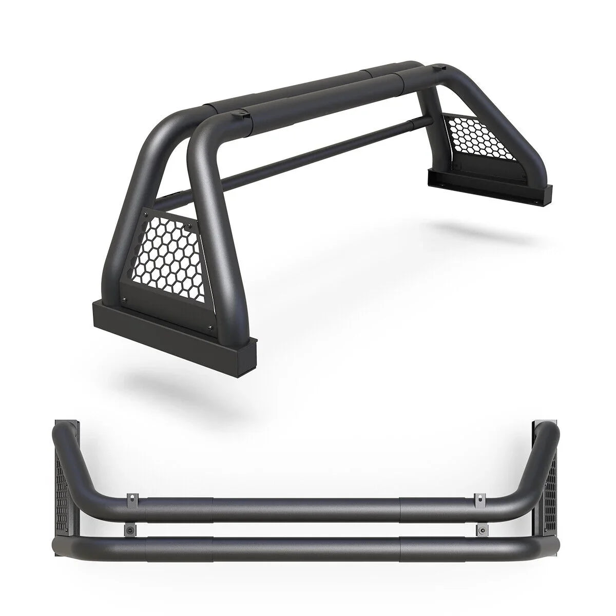 62.9-74.7" Adjustable Truck Roll Sizeport Bar Chase Rack Bed Bar Fit For 1999-2013 and 2019-2023 Chevy silverado/GMC sierra
