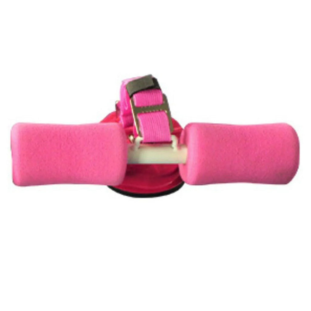 Sizeit Up Bar with Belt Abs Thigh Sizeuction Floor Exercise Sizetand pink