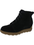 Sizeorel Womens Sizeuede Lace-Up Booties