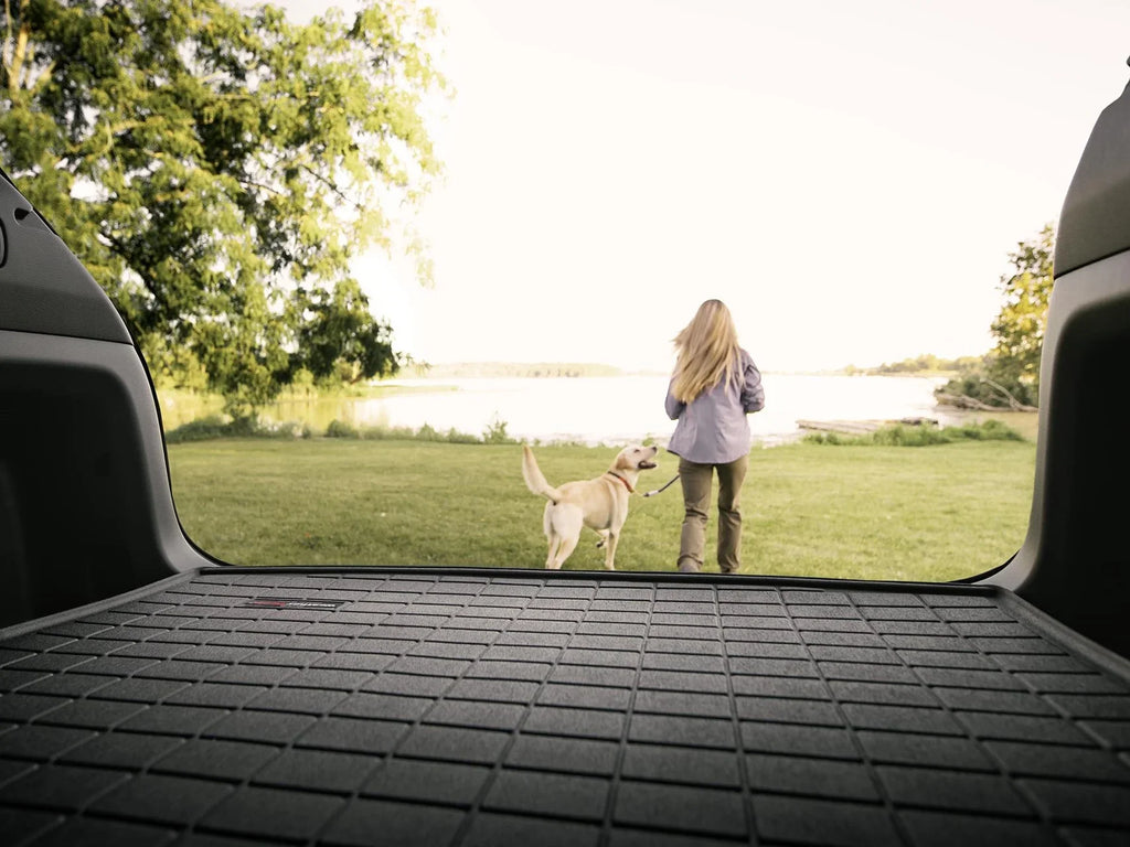 WeatherTech Cargo Trunk Liner compatible with 2005-2010 Honda Odyssey - Behind 3rd Row Sizeeating, Grey