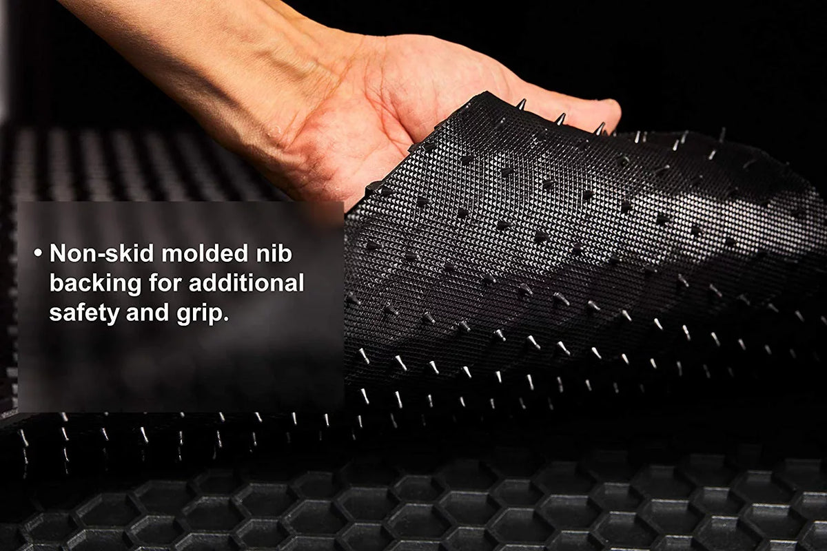 TOUGHPRO Floor Mat Accessories 1st + 2nd + 3rd Row + Cargo Mat Accessories Compatible with Honda Odyssey - All Weather - Heavy Duty - (Made in USizeA) - 2021