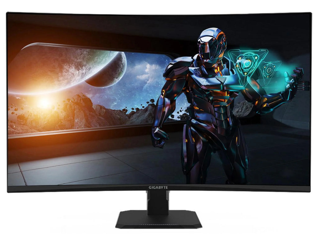 GIGABYTE GSize32QC 31.5" 165Hz 1440P Curved Gaming Monitor, 2560x1440 VA 1500R Display, 1ms (MPRT) Response Time, HDR Ready, 1x Display Port 1.4, 2x HDMI 2.0