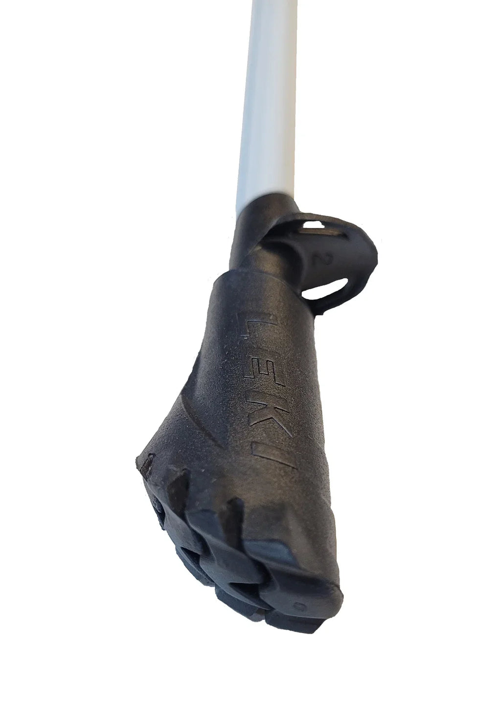 LEKI Nordic Walking Platinium Fixed Length Walking Poles Ivory 110cm