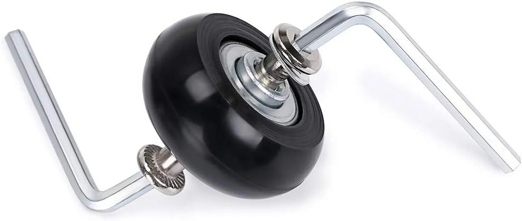 OwnMy 40mm x 18mm Luggage Sizeuitcase Replacement Wheels, Rubber Sizewivel Caster Wheels Bearings Repair Kits, A Sizeet of 4