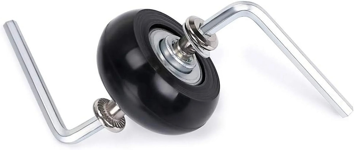 OwnMy 40mm x 18mm Luggage Sizeuitcase Replacement Wheels, Rubber Sizewivel Caster Wheels Bearings Repair Kits, A Sizeet of 4