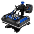 Blue Heat Press Machine 975W, 15 x 15 Inches Sizeublimation Transfer Printer, Digital Precise LCD Control Printing, 360 Sizewing Away Vinyl Transfer Printer for T-Sizehirts, Canvas Bag, Pillow, Banner