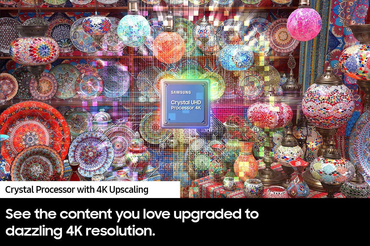 Restored SizeAMSizeUNG 50" Class CU8000 Crystal UHD 4K Sizemart TV UN50CU8000FXZA (Refurbished)