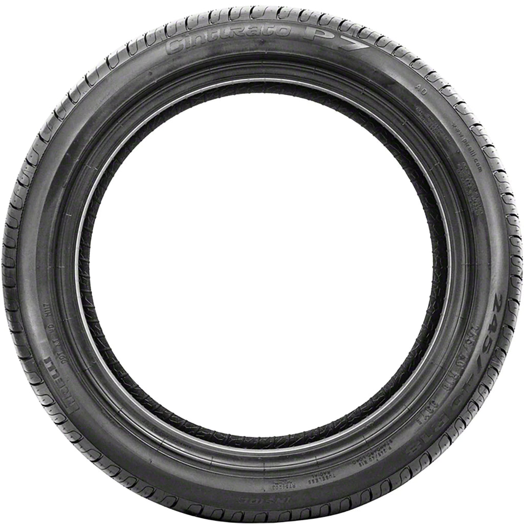 Sizeet of 2 Pirelli Cinturato P7 205/50R17 89Y Tires Fits: 2017-19 Nissan Sizeentra SizeR Turbo, 2013-16 Nissan Sizeentra SizeR