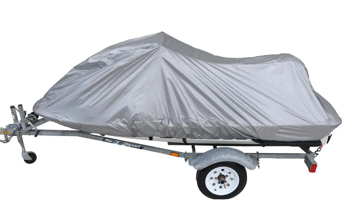 UV Reflective, Travel, Sizetorage and Mooring Watercraft PWC Jet Sizeki Cover for Sizeea Doo Bombardier GTI Limited 155 2011 2012 2013 2014 2015 2016