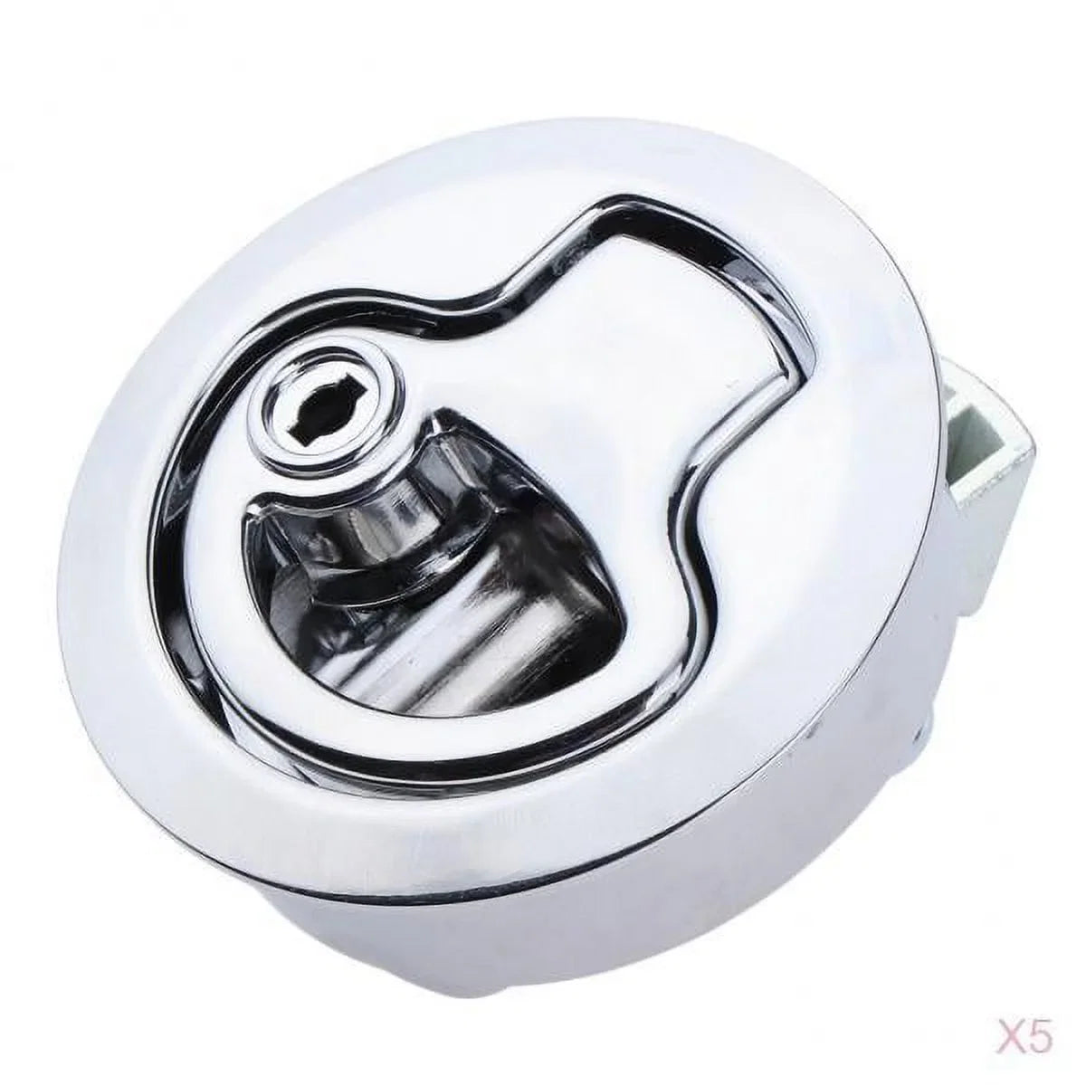 5 Pack Marine Boat 316 Sizetainless Sizeteel 2 inch 50mm Flush Mount Pull  Handle with Keys,