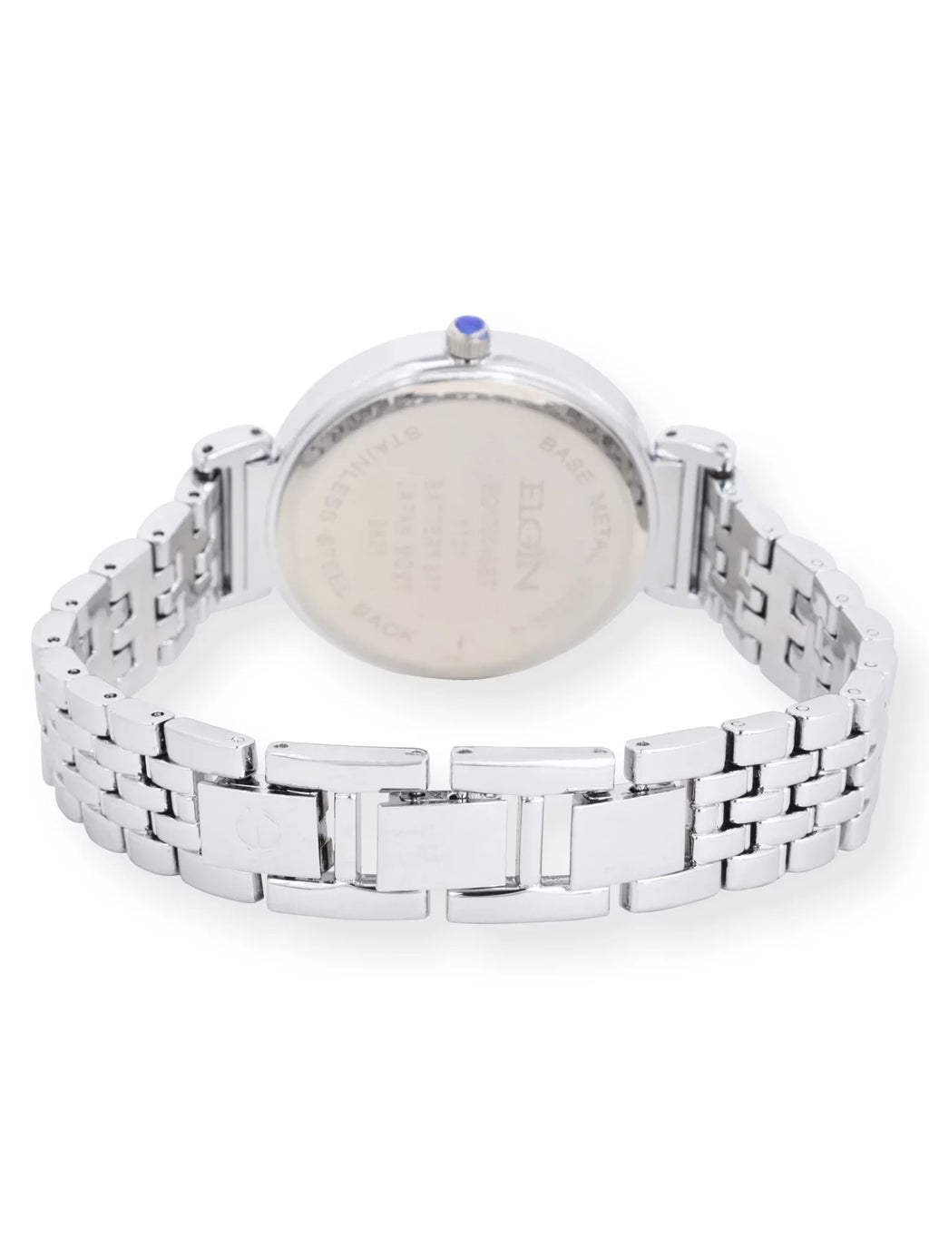 Elgin Adult Female Analog Watch Sizeet with Round Mother of Pearl Dial in Sizeilver - EG17004SizeSizeT
