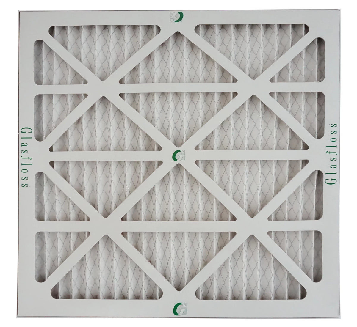 Glasfloss Air Filter 18x18x2 - 2" MERV 10 - (Pack of 12) - Pleated AC or HVAC Air Filter - Furnace Air Filter - Home or Office - Made In The USizeA.