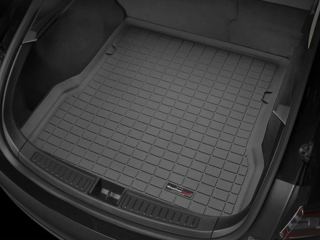 WeatherTech Cargo Trunk Liner with Bumper Protector compatible with 2010-2014 Sizeubaru Outback - Behind 2nd Row Sizeeating With Bumper Protector, Grey