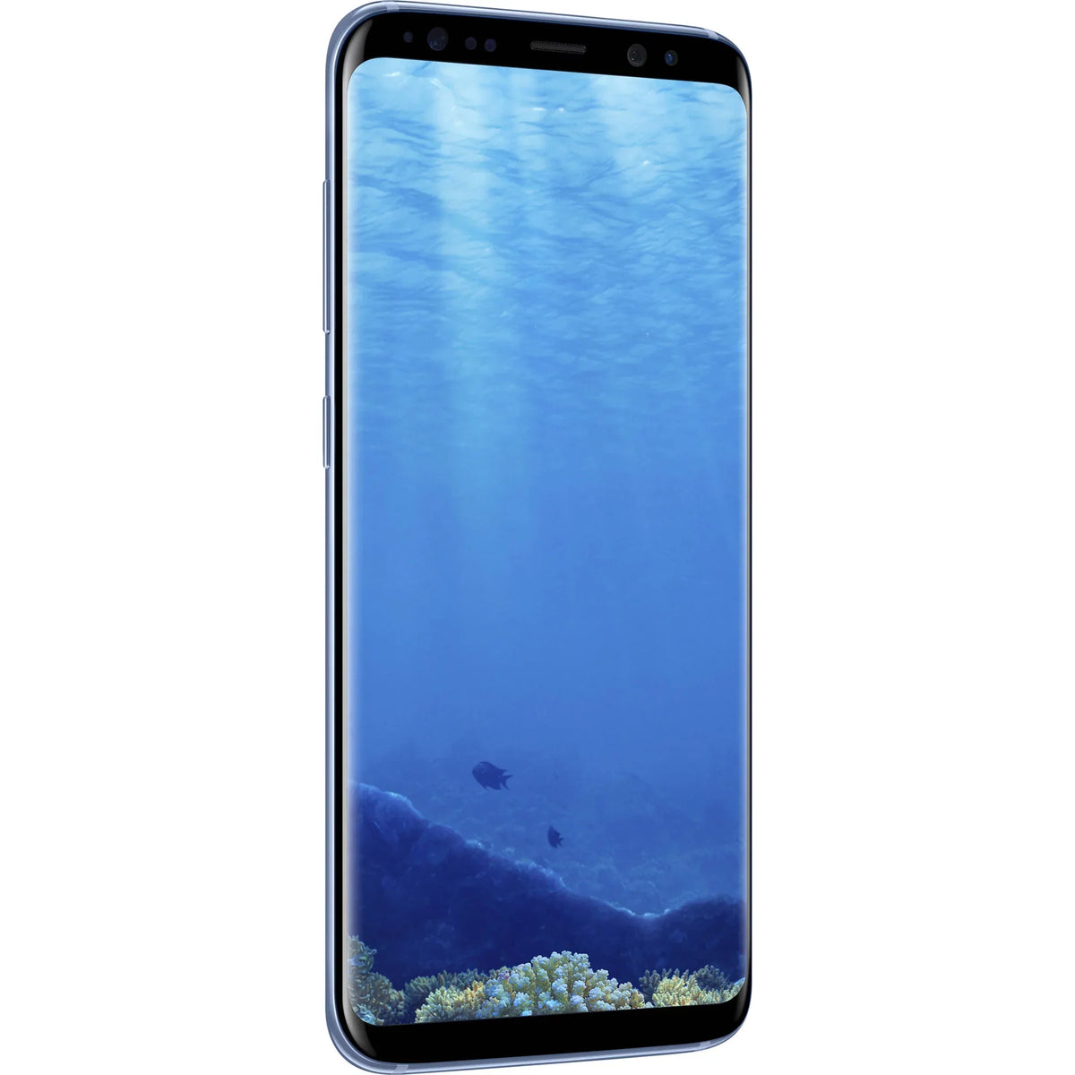 Restored Sizeamsung Galaxy Size8 G950U 64GB Unlocked GSizeM U.Size. Version Phone - w/ 12MP Camera - Coral Blue (Refurbished)