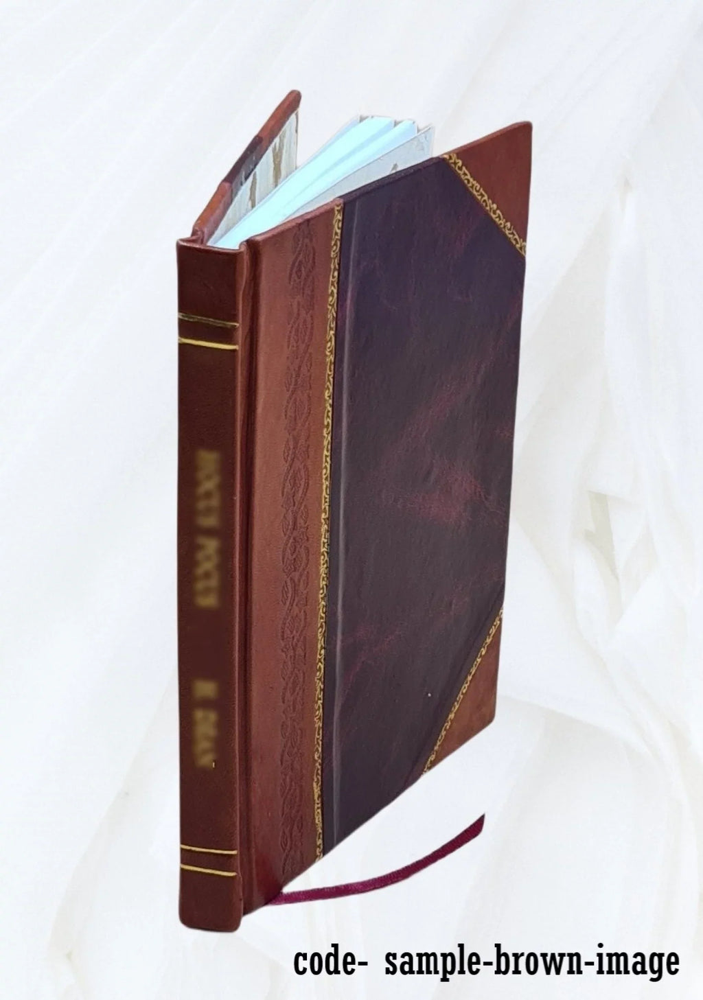 De officiis Ad Marcum filium 1852 [Leather Bound]