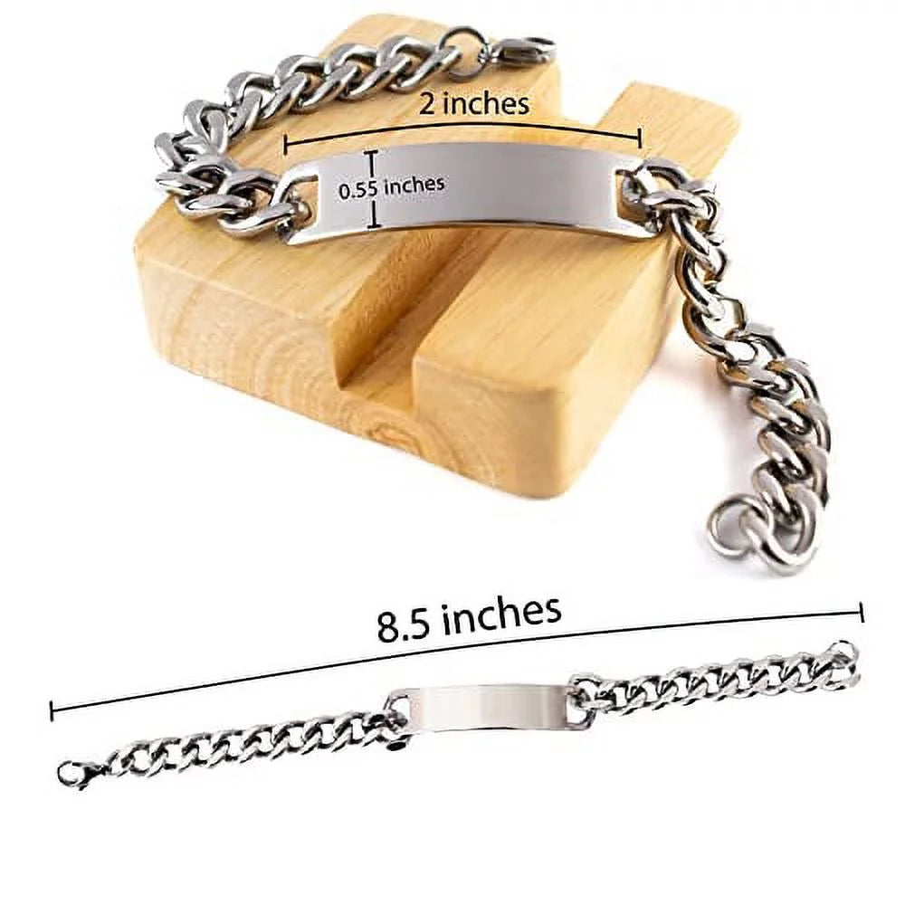 amangny Trivia is My Happy Place. Cuban Chain Bracelet, Trivia Present from, Motivational Engraved Bracelet for Friends