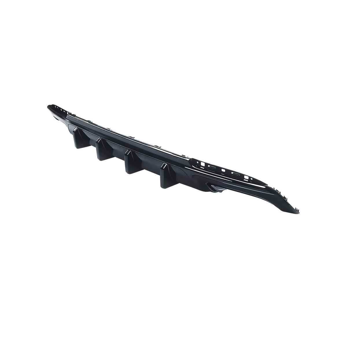 NINTE Rear Diffuser for 2015-2022 Chrysler 300 SizeRT Back Lip Gloss Black Sizequare Exhaust
