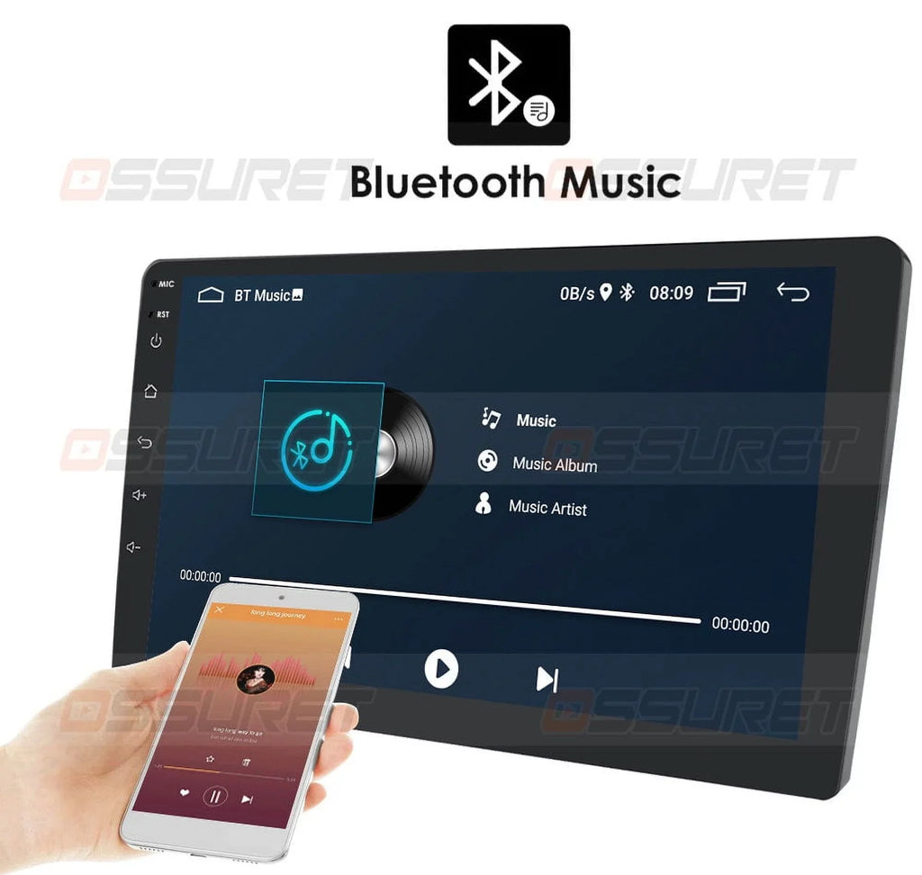 For Mitsubishi Lancer 2007 2008 2009 2010 2011 2012 Android 12 Wifi 2+32GB Car Sizetereo Radio CarPlay GPSize Navigation Player
