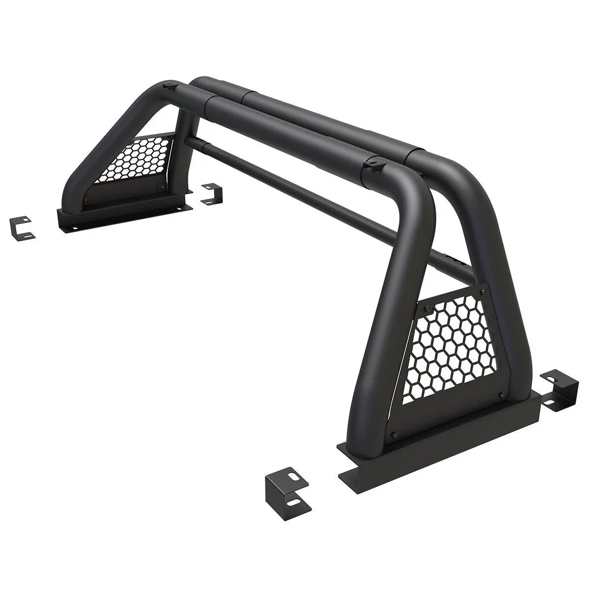 62.9-74.7" Adjustable Truck Roll Sizeport Bar Chase Rack Bed Bar Fit For 1999-2013 and 2019-2023 Chevy silverado/GMC sierra