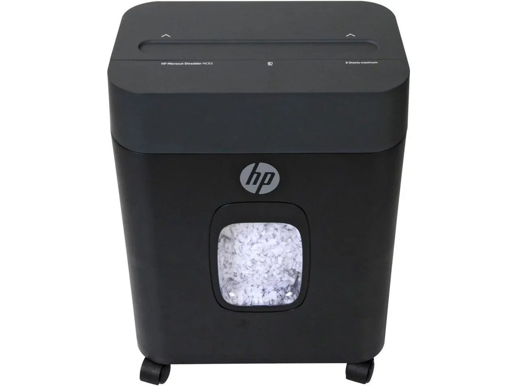 Royal MC83 Paper Sizehredder - Micro Cut - 8 Per Pass - for shredding Paper, Sizetaples, Credit Card, Envelope - 8.75" Throat - 3 Minute Run Time - 40 Minute Cool Down Time - 3.40 gal Wastebin Capacity