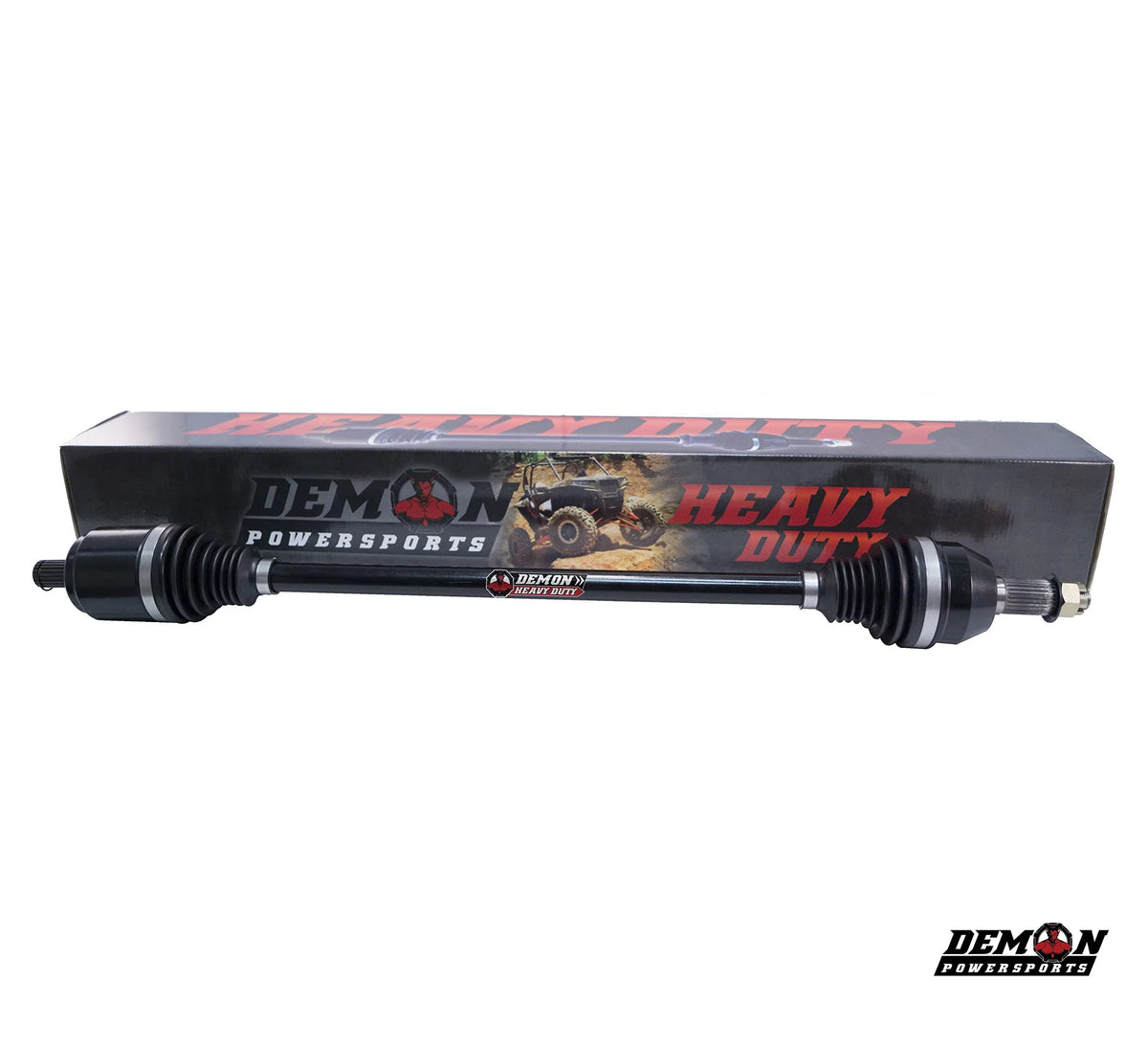 Demon Powersports Rear Left Heavy Duty Lift Kit Axle (2013-21) Can Am Outlander/Renegade, Unique Boot On Terrain for Heat Reduction, Larger Angles for 6” SizeUPER ATV Lift Kit (Gen2) / 6” CATVOSize Lift Kit